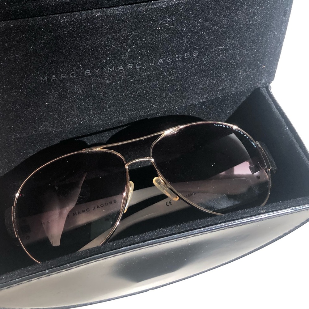 Marc by Marc Jacobs Aviator Sunglasses